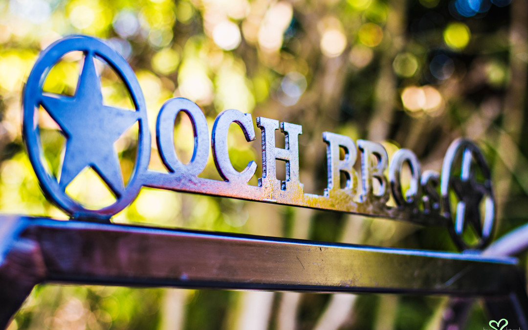 Custom Laser Cut Logo or Sign for BBQ